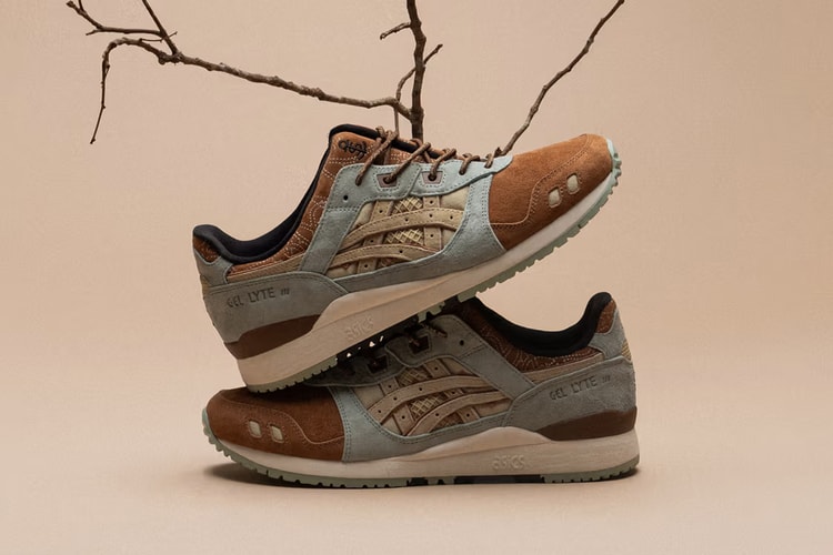 COSTS 攜手 ASICS 打造全新 GEL LYTE III OG「CANE VINE」聯名鞋款