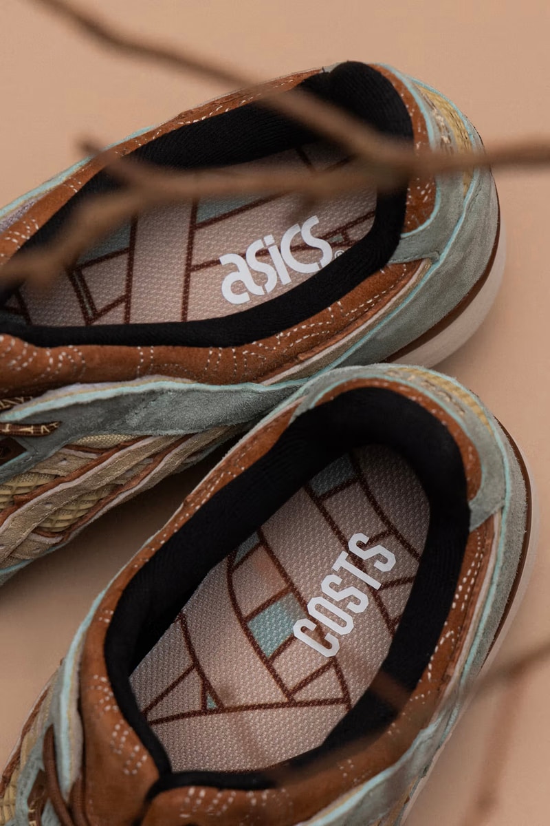 COSTS 攜手 ASICS 打造全新 GEL LYTE III OG「CANE VINE」聯名鞋款