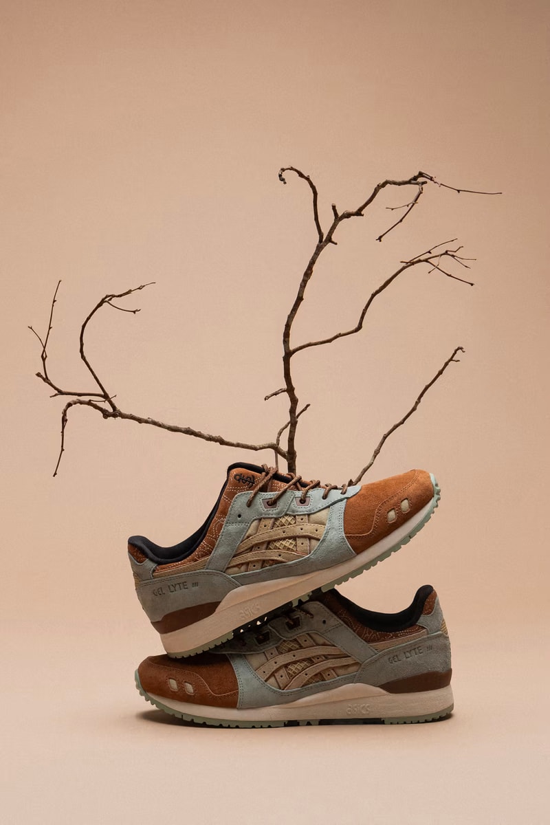 COSTS 攜手 ASICS 打造全新 GEL LYTE III OG「CANE VINE」聯名鞋款