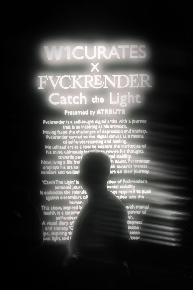 FVCKRENDER 全新個展《Catch the Light》正式登場