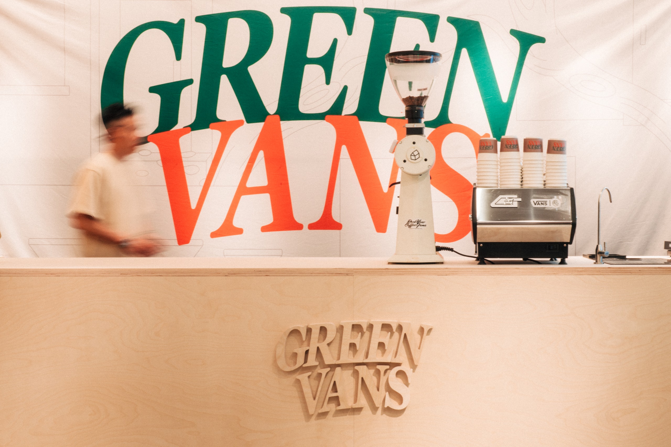 創意單位及咖啡店 GREEN HOUSE 攜手 VANS 開設「GREEN VANS 限時咖啡店」