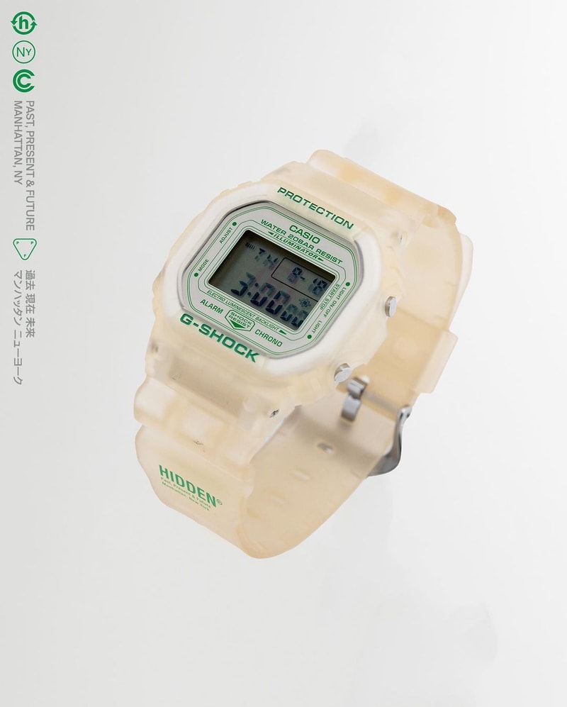 HIDDEN.NY x G-Shock DW-5600 聯名錶款正式發佈