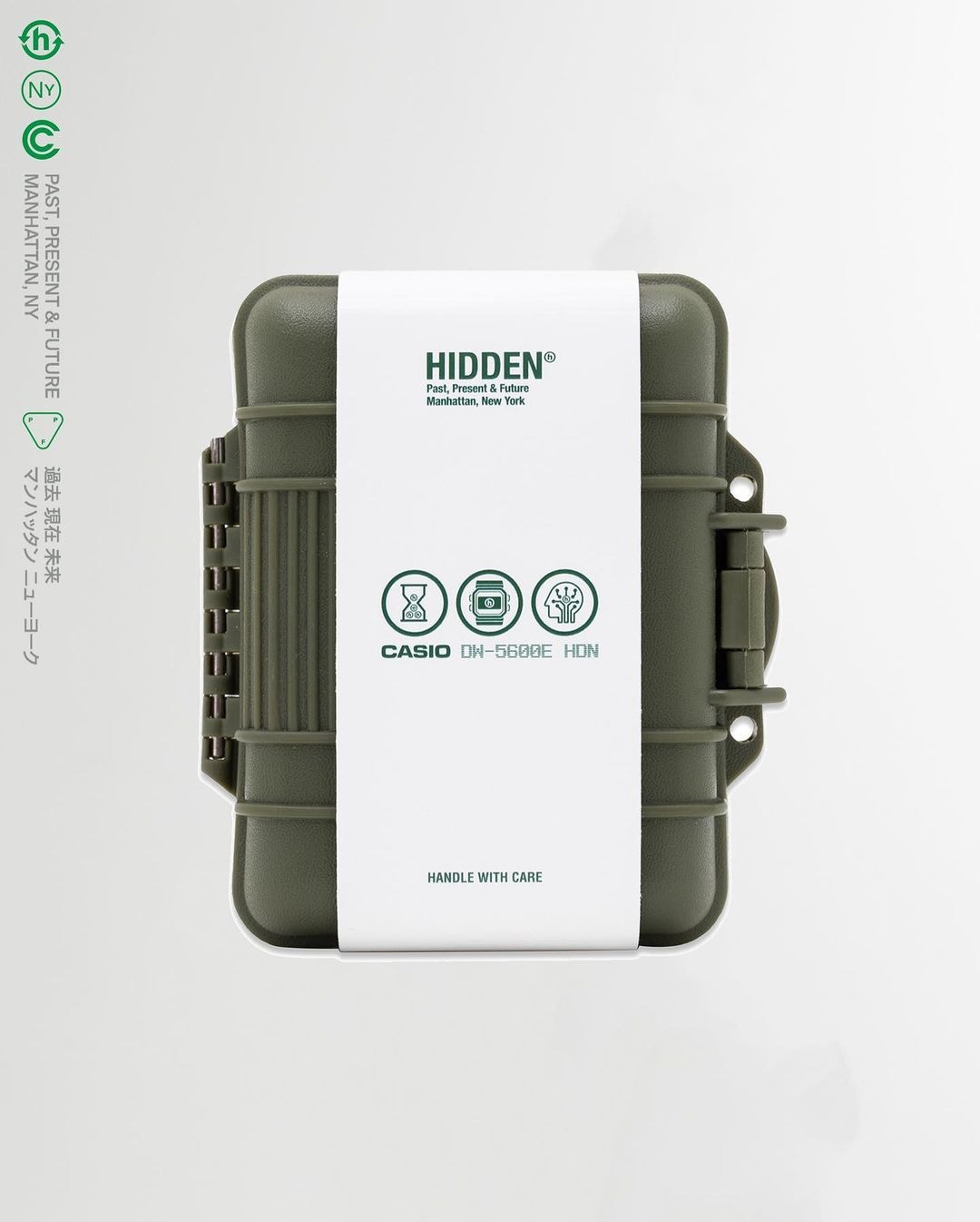 HIDDEN.NY x G-Shock DW-5600 聯名錶款正式發佈