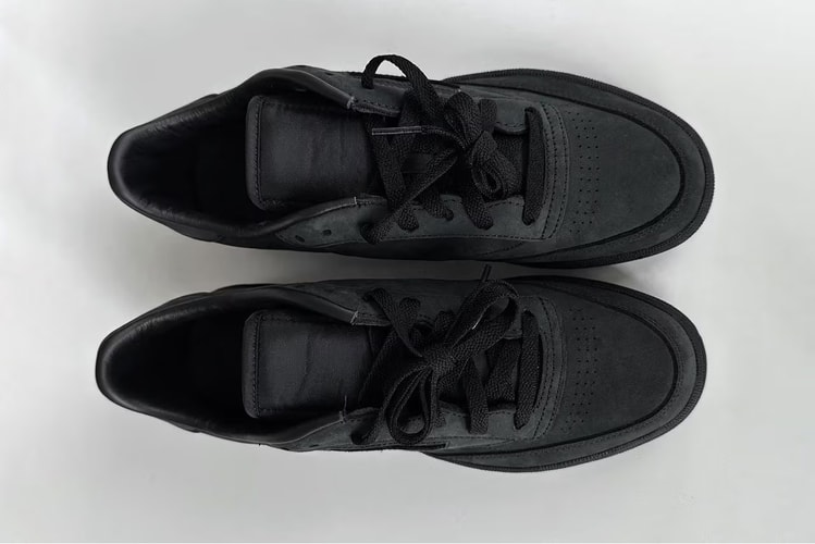 JJJJound x Reebok Club C「Core Black」最新聯乘鞋款率先曝光