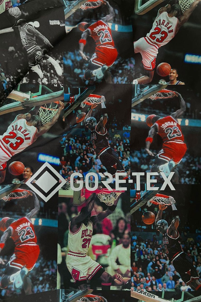 Jordan Brand 推出 Michael Jordan 生涯經典扣籃 GORE-TEX 滿版夾克