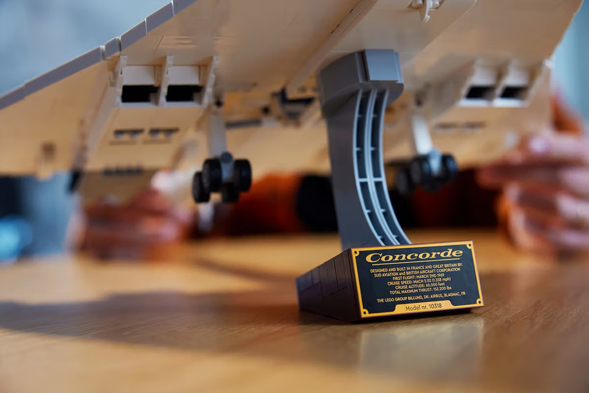 LEGO 推出全新「Concorde 超音速客機」積木套裝