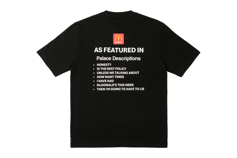 Palace Skateboards x McDonald’s 聯名系列全面上架