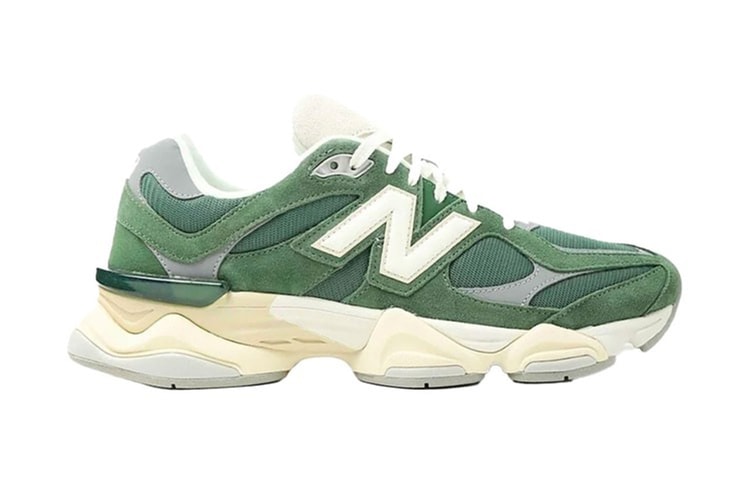 New Balance 9060 推出全新配色「Green Suede」