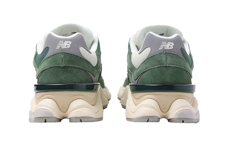 New Balance 9060 推出全新配色「Green Suede」