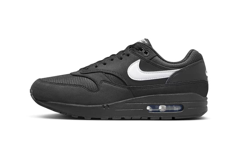 Nike 正式推出 Air Max 1 全新配色「Black/White」