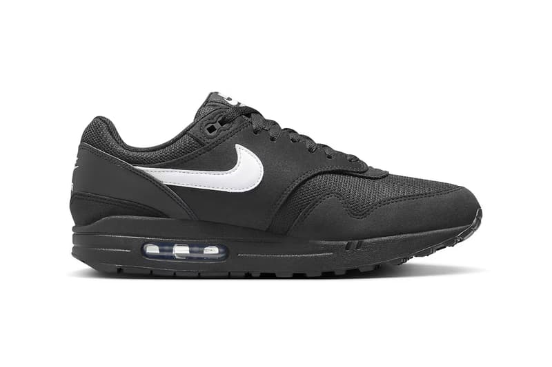 Nike 正式推出 Air Max 1 全新配色「Black/White」