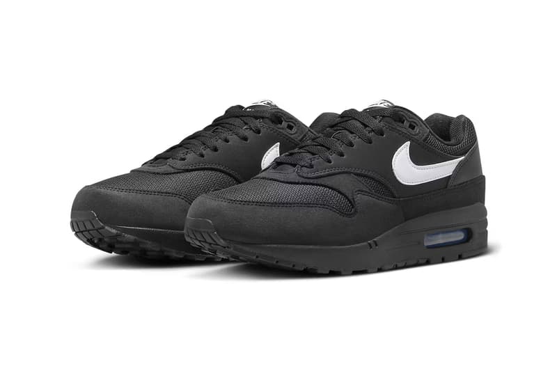 Nike 正式推出 Air Max 1 全新配色「Black/White」