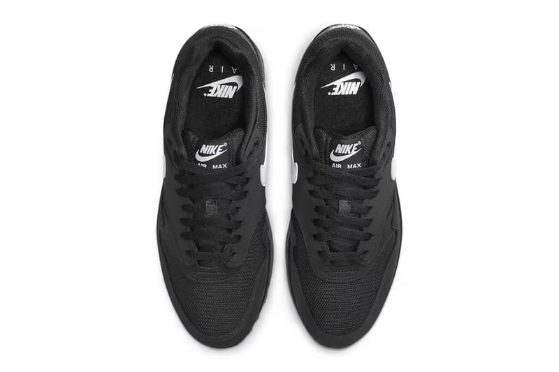 Nike 正式推出 Air Max 1 全新配色「Black/White」