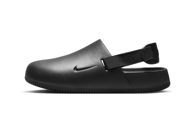 Nike Calm Mule 最新配色「Black」正式發佈