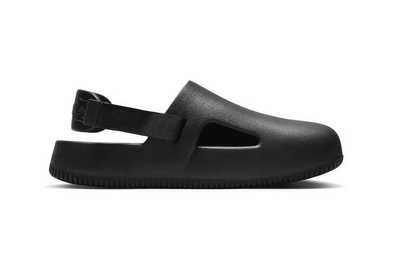 Nike Calm Mule 最新配色「Black」正式發佈