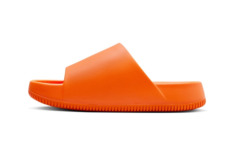 Nike Calm Slide 推出全新配色「Orange」