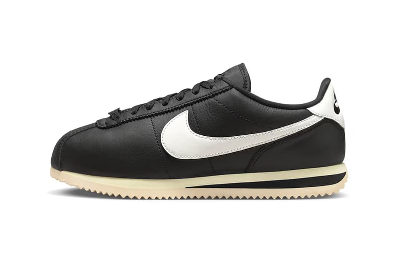 Nike Cortez 最新配色「Black/Sail」正式發佈