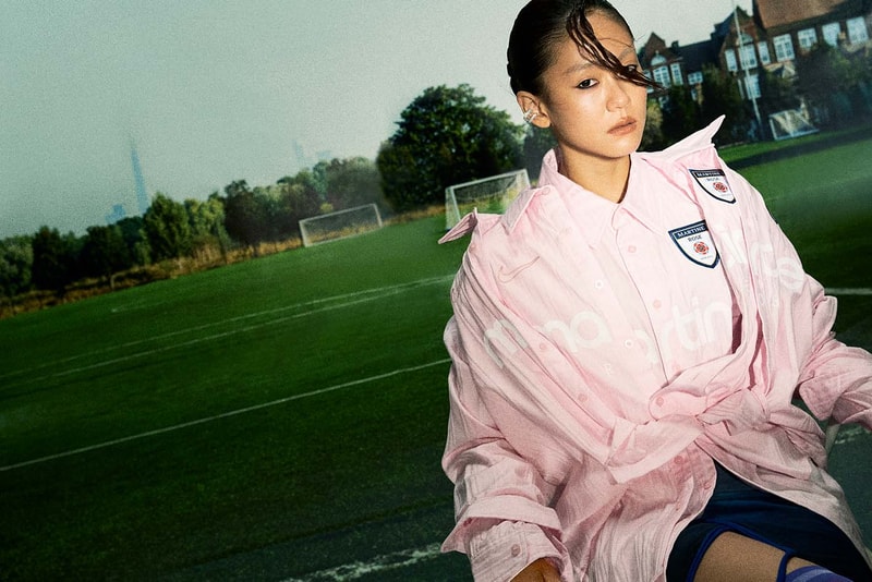 歐鎧淳、文姿云演繹 Nike x Martine Rose 足球系列