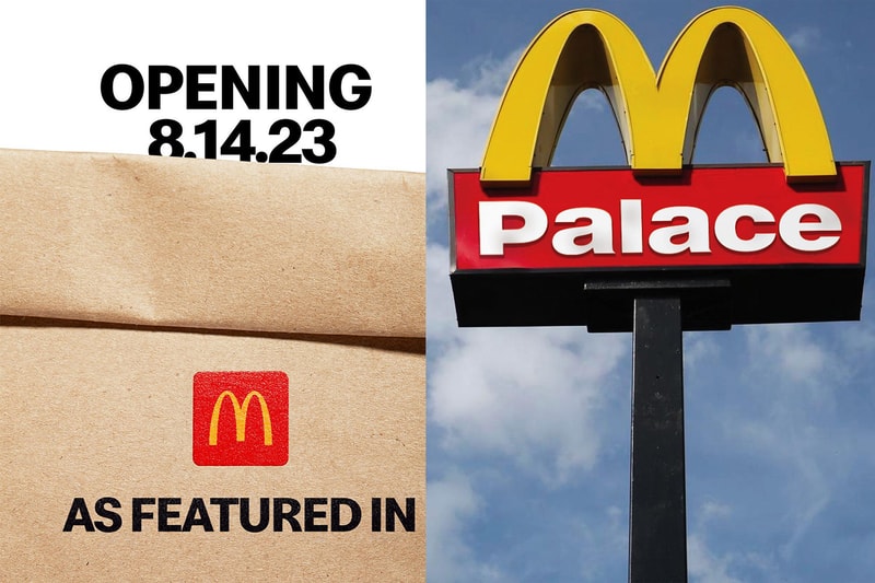 Palace Skateboards 攜手 McDonald’s 公開聯乘消息