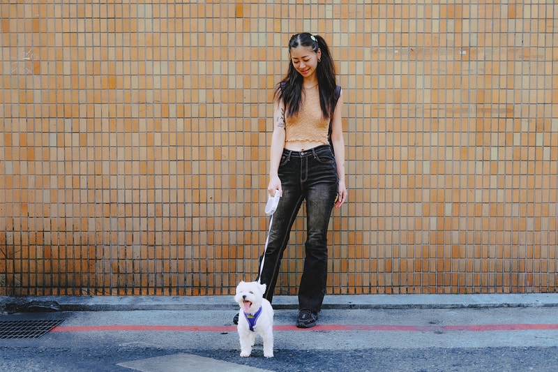 Streetsnaps:日常遛狗穿搭