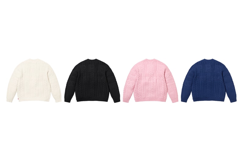 Supreme 2023 秋冬系列「外套、針織衫、褲裝」等服裝品項完整公開