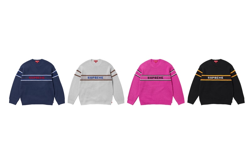 Supreme 2023 秋冬系列「外套、針織衫、褲裝」等服裝品項完整公開