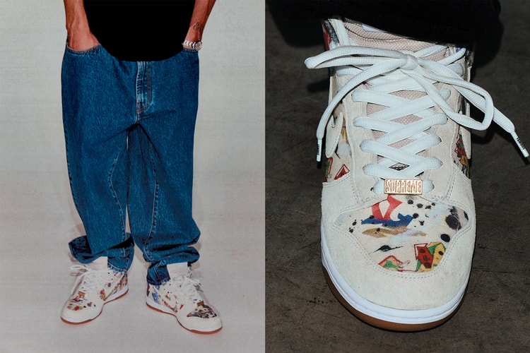 Supreme x Nike SB「Rammellzee」聯名系列鞋款正式發佈