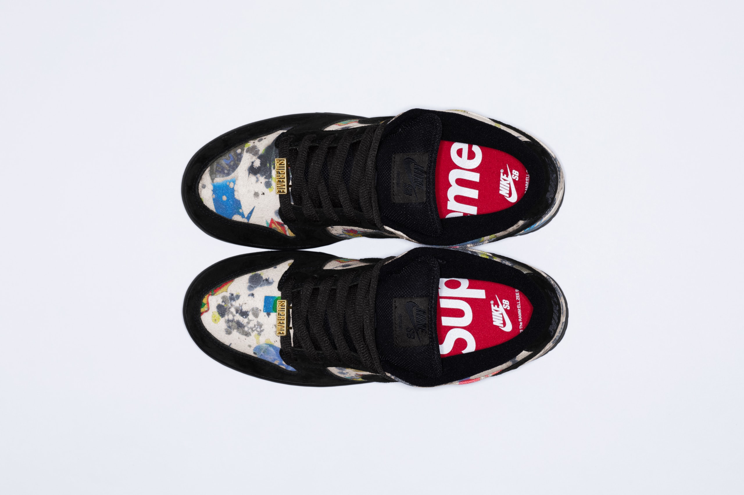 Supreme x Nike SB「Rammellzee」聯名系列鞋款正式發佈