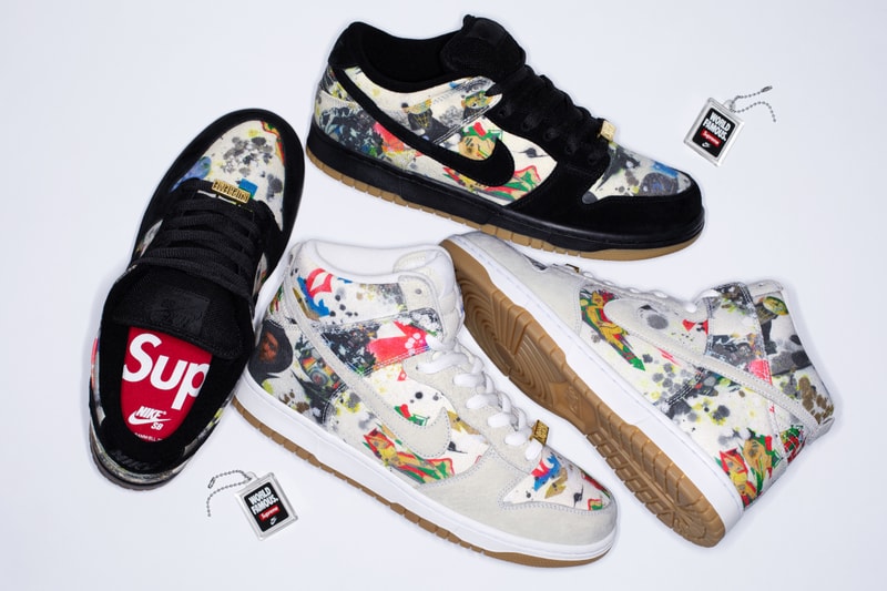 Supreme x Nike SB「Rammellzee」聯名系列鞋款正式發佈