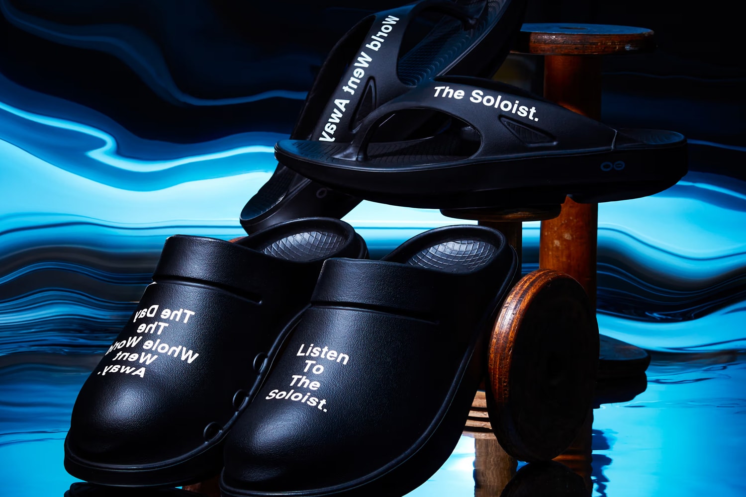 TAKAHIROMIYASHITATheSoloist. x OOFOS 全新聯名鞋款即將發售