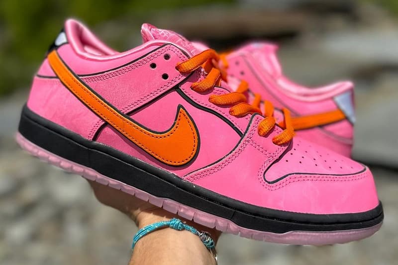 近賞《飛天小女警 The Powerpuff Girls》x Nike SB Dunk Low「Blossom」最新聯名鞋款