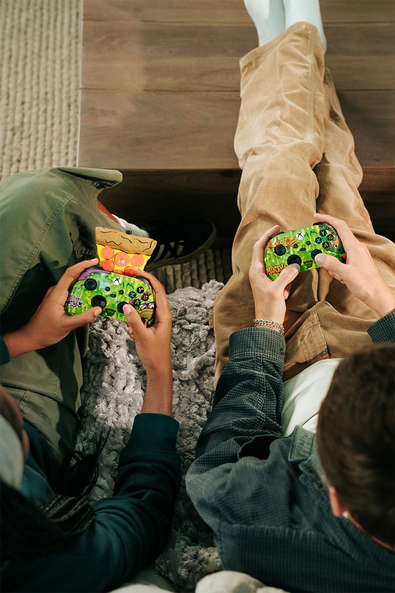 率先近賞 Xbox x TMNT 首款會散發出 Pizza 香氣的無線控制器