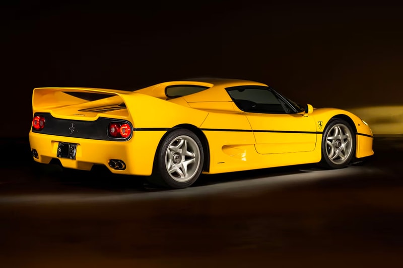 全球限量 31 輛 1997 Ferrari F50「Giallo Modena」即將展開拍賣