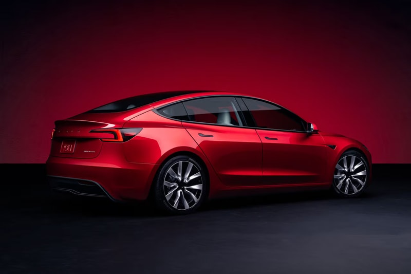 Tesla 正式發表全新改款 Model 3