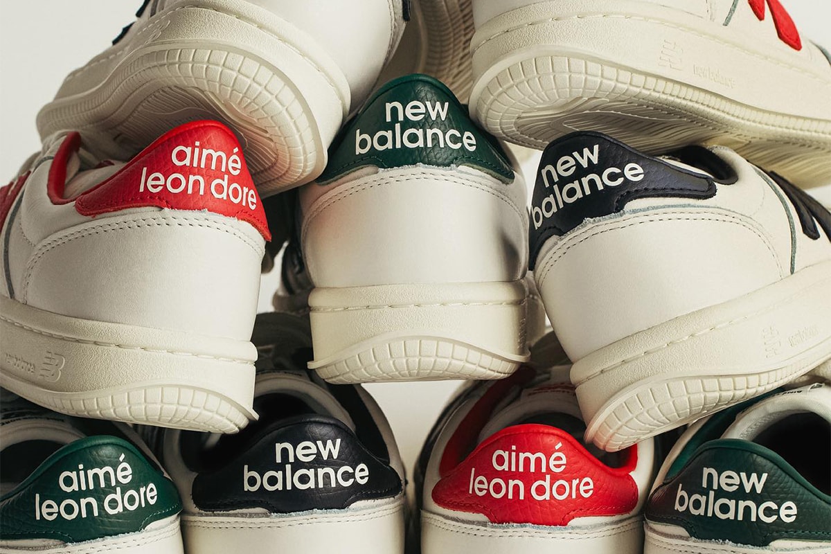 復古鞋型當道，Aimé Leon Dore x New Balance 推出 T500 聯名鞋款