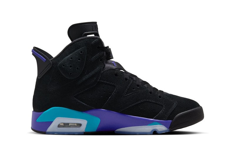 近賞 Air Jordan 6「Aqua」最新配色官方圖輯