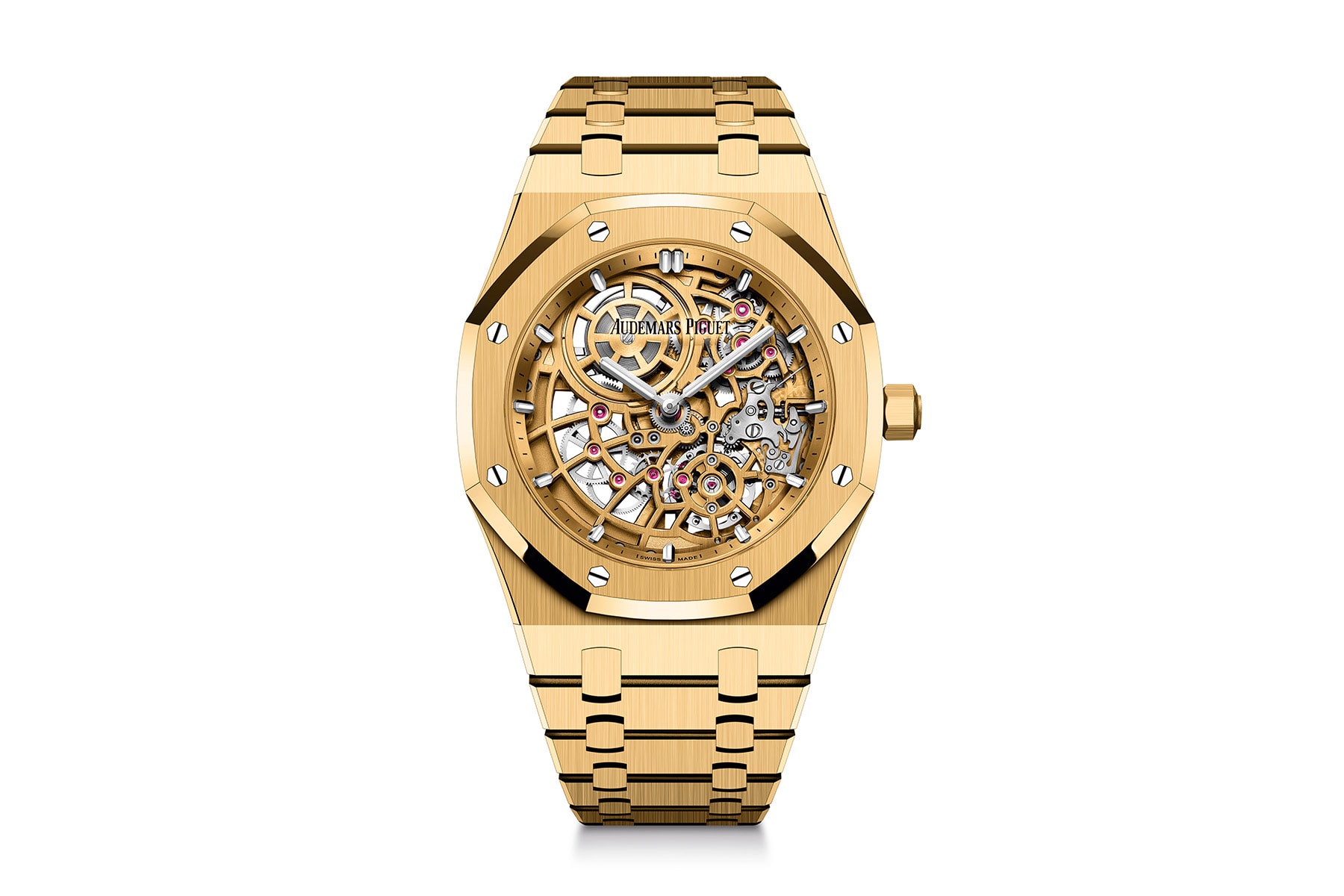 Audemars Piguet 正式發表全新 18K 黃金鏤空 Royal Oak Jumbo 錶款