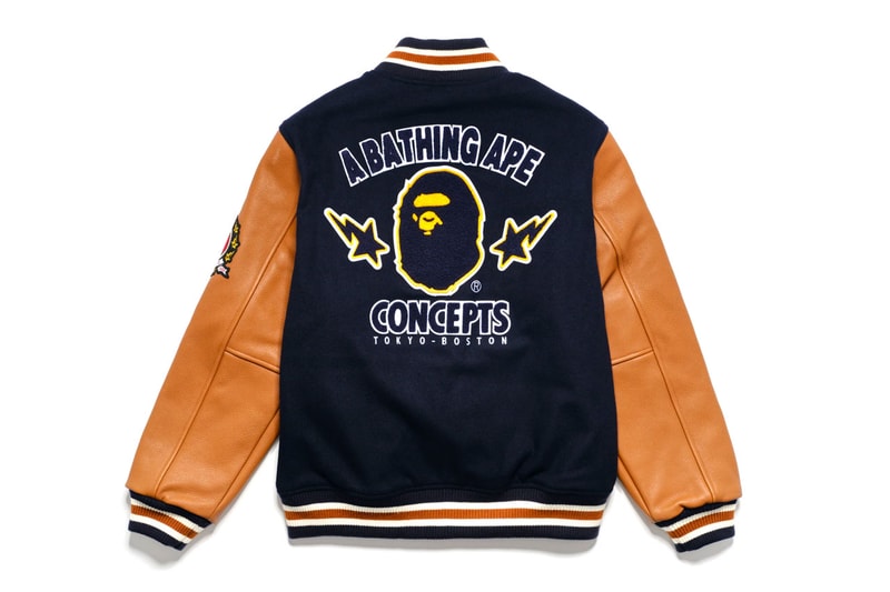 BAPE 聯手時尚品舖 Concepts 打造「學院風格」聯名系列