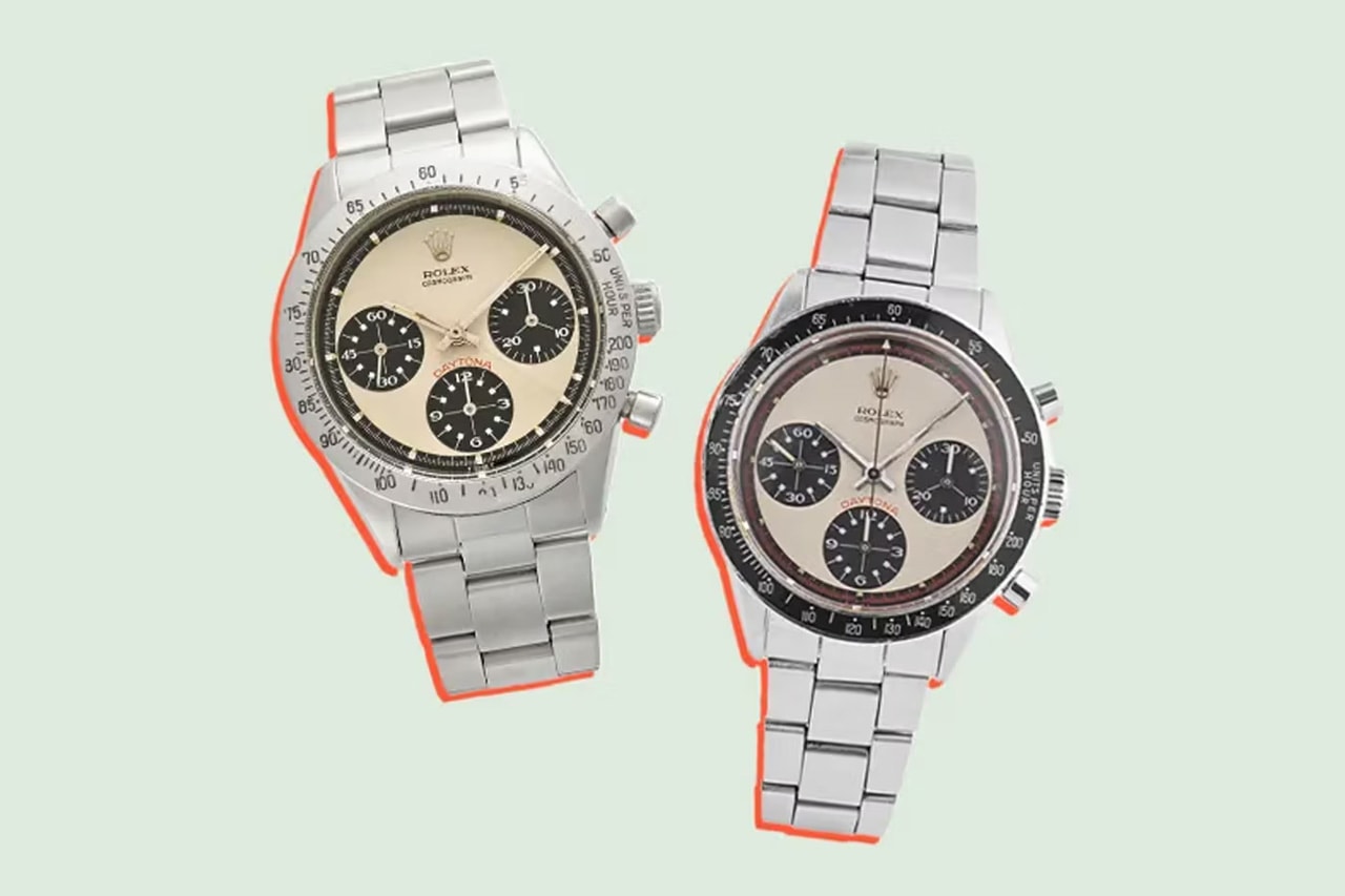 兩款極稀有 1960 年代 Rolex Daytona「Paul Newman」錶款即將展開拍賣