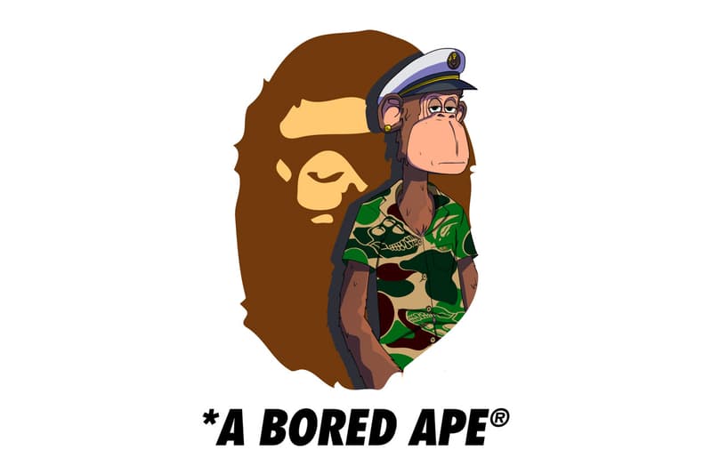 A BATHING APE® 攜手 Bored Ape Yacht Club 打造全球合作系列