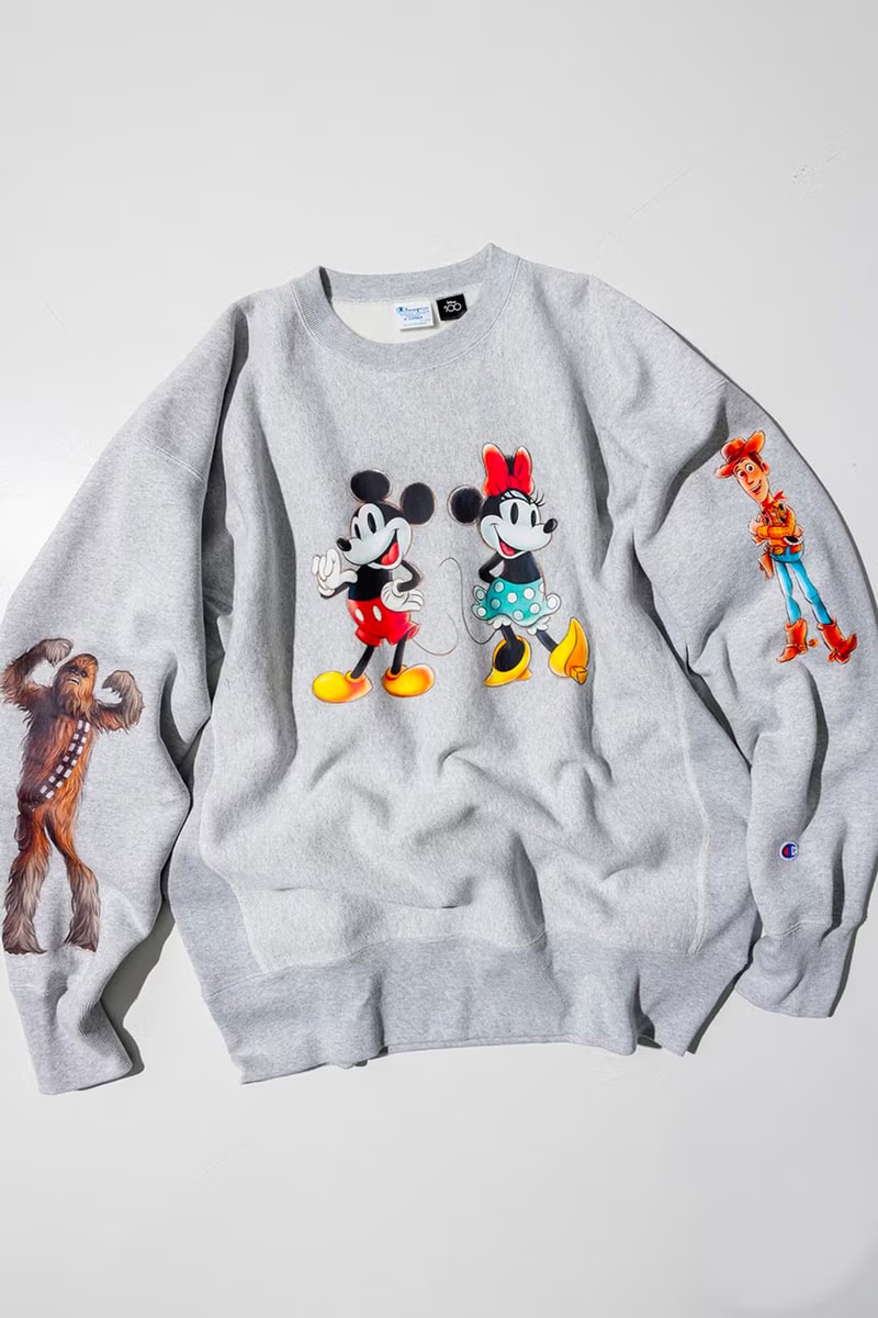 Champion 攜手 BEAMS 打造全新聯名系列「Disney 100 Collection」