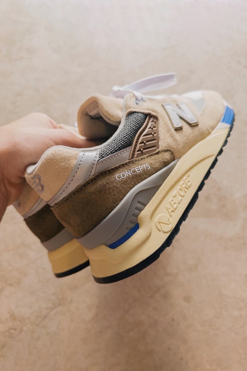 近賞 Concepts x New Balance 998「C-Note」聯名鞋款