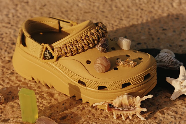 Crocs 首度攜手 Aries 打造最新聯名鞋款