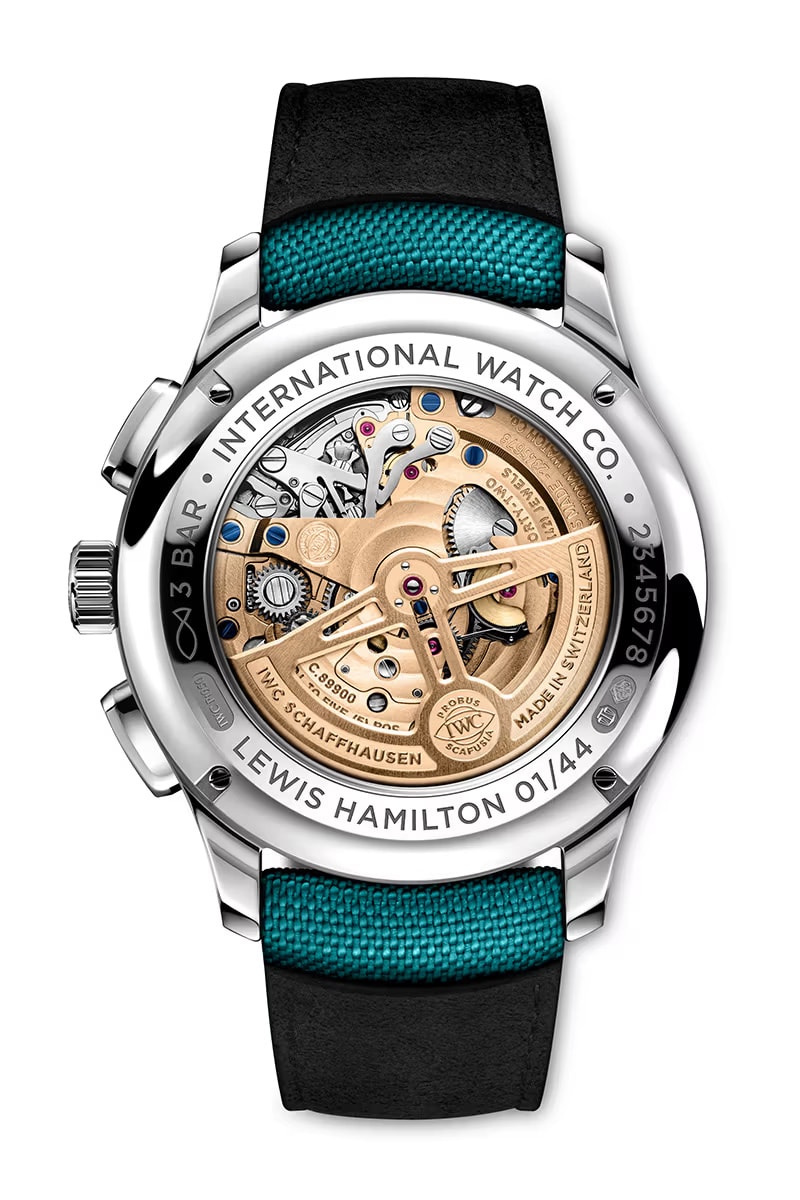 IWC 攜手 Lewis Hamilton 推出第三回最新聯名錶款