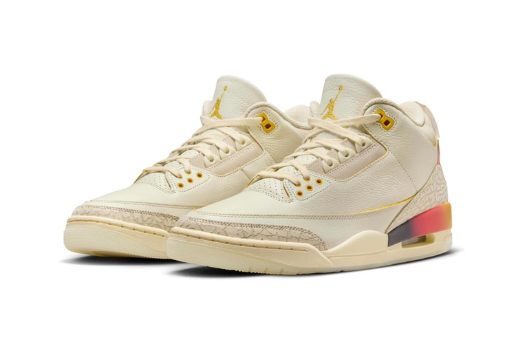 J Balvin x Air Jordan 3「Medellín Sunset」官方圖輯、發售情報正式公開