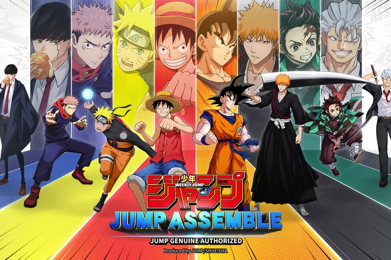 集英社最新手遊《JUMP:Assemble》正式開放測試