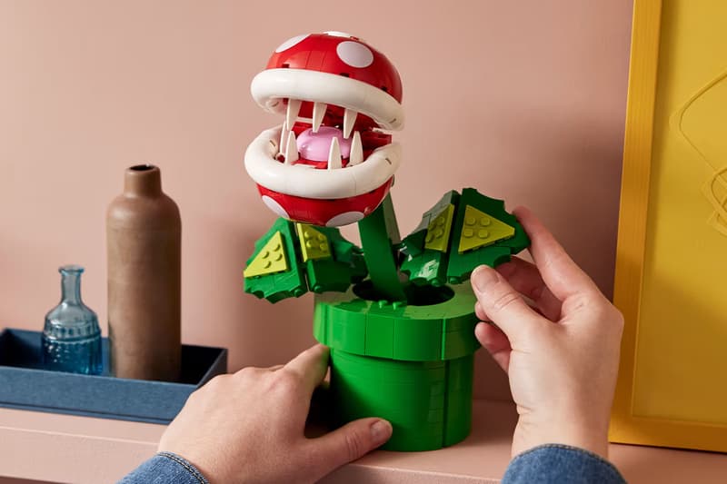 LEGO 推出《超級瑪利歐》全新「吞食花」積木模型