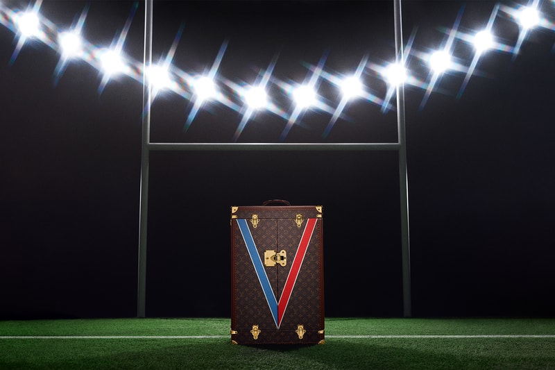 Louis Vuitton 打造 2023 年法國世界盃橄欖球賽冠軍硬箱獎盃
