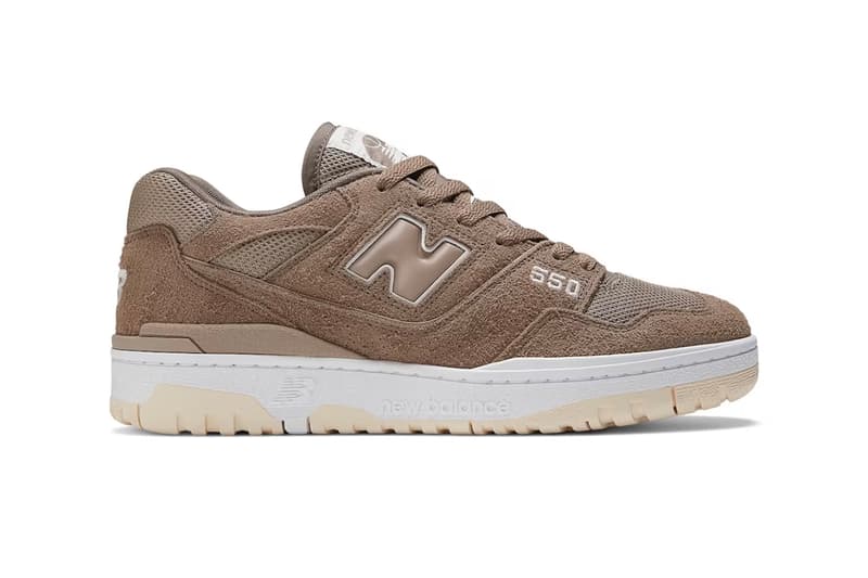 New Balance 550 全新配色「Mushroom」正式發佈