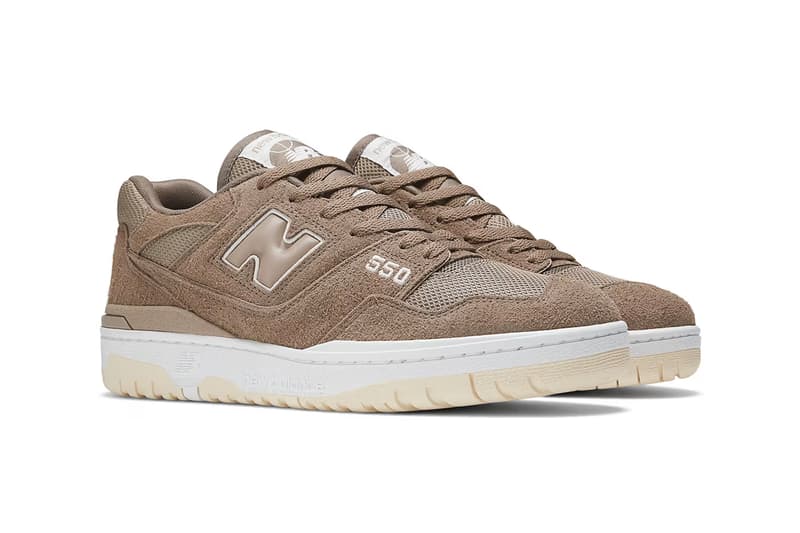 New Balance 550 全新配色「Mushroom」正式發佈